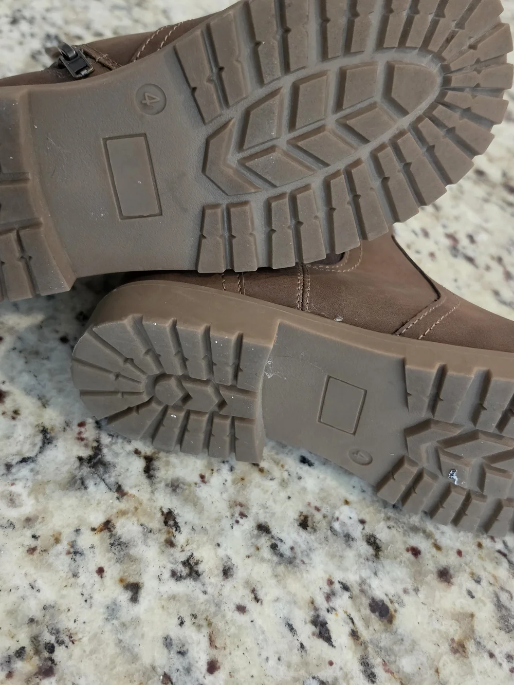 Kids Brown Chelsea Zip Ankle Boots